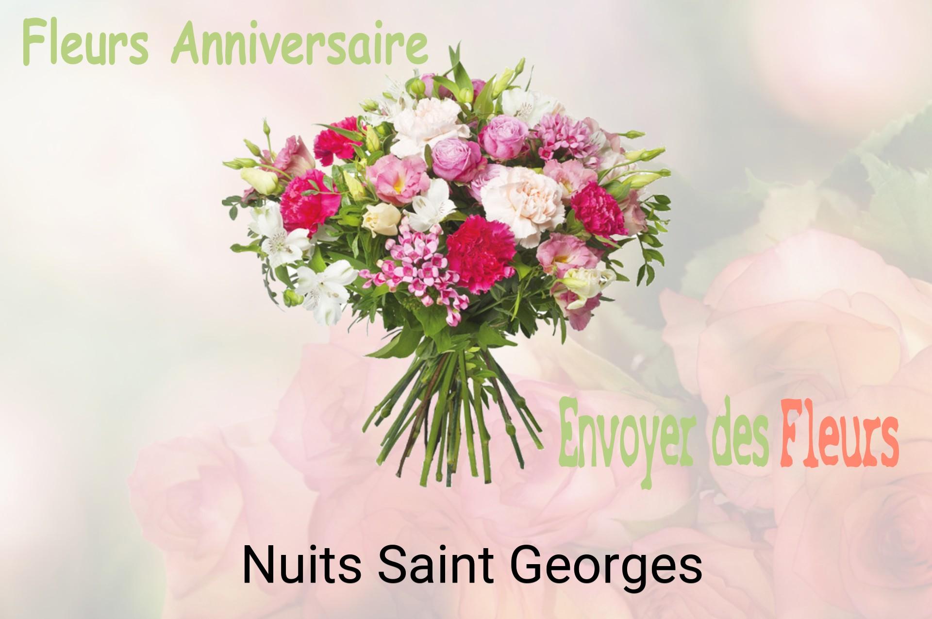 Bouquet de fleurs d’anniversaire livré à Nuits-Saint-Georges