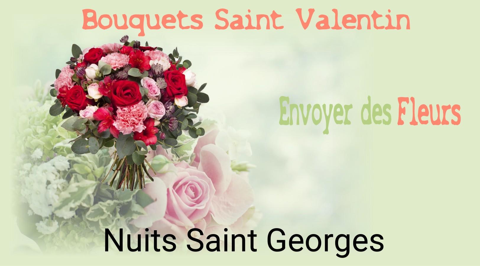 Roses de Saint-Valentin livrées à Nuits-Saint-Georges